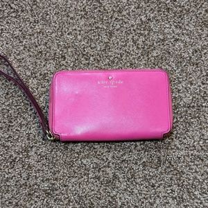 Kate Spade New York Pink Leather Wallet